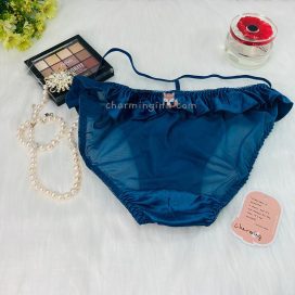 Quần lót satin thời trang dây lưng cao size M, L, LL - QLST0008