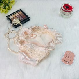 Quần lót satin thời trang dây lưng cao size M, L, LL - QLST0008