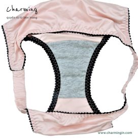 Quần lót satin thời trang phong cách size L - QLST0009