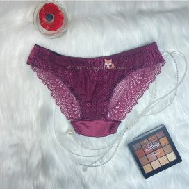 Quần lót ren satin cao cấp không viền Freesize M-L - QLST0011
