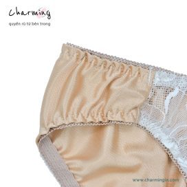 [FORM RỘNG] Quần lót satin siêu mềm mịn kiểu cổ điển sang trọng, quý phái size M, L - QLST0018
