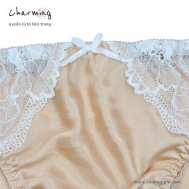 [FORM RỘNG] Quần lót satin siêu mềm mịn kiểu cổ điển sang trọng, quý phái size M, L - QLST0018