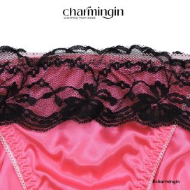 [FORM RỘNG] Quần lót satin mềm mịn lưng ren co giãn size M-L - QLST0022