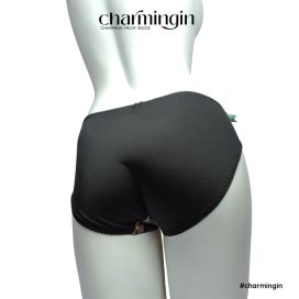 Quần lót bản lớn thun 4 chiều, satin lụa bóng họa tiết hoa mix size L - QLST0023
