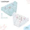 Quần lót dệt kim họa tiết hoa dễ thương size M, L, LL - QLDK0007
