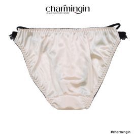 Quần lót satin cao cấp siêu mềm mịn dây ren hông sexy size M - QLST0032