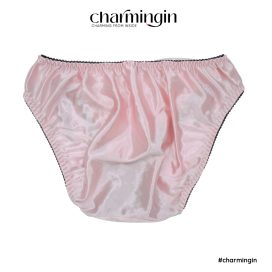 [FORM RỘNG] Quần lót satin siêu mềm mịn nơ đôi quyến rũ size M - QLST0036