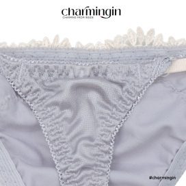 Quần lót T-back (thongs) satin dây lưng cao sexy cá tính - QLTB0003