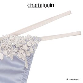Quần lót T-back (thongs) satin dây lưng cao sexy cá tính - QLTB0003