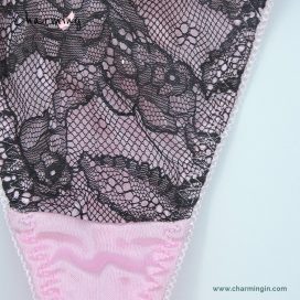 Quần lót T-back (thongs) ren lưới sexy size M - QLTB0007