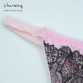 Quần lót T-back (thongs) ren lưới sexy size M - QLTB0007