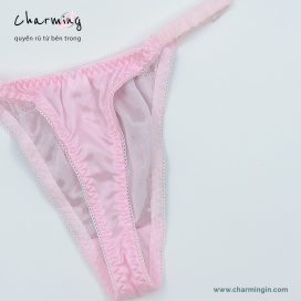 Quần lót T-back (thongs) ren lưới sexy size M - QLTB0007
