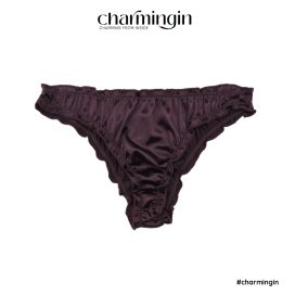 [FORM RỘNG] Quần lót T-back (lọt khe) satin cao cấp siêu mềm mịn siêu co giãn size Âu Mỹ - QLTB0027