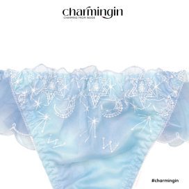 [FORM RỘNG] Quần lót T-back (lọt khe) dệt kim thời trang màu pastel lưng voan co giãn size M, L, 3L, 4L - QLTB0048
