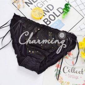 Quần lót siêu mềm mịn ngôi sao lấp lánh size L, XL - QLTL0001