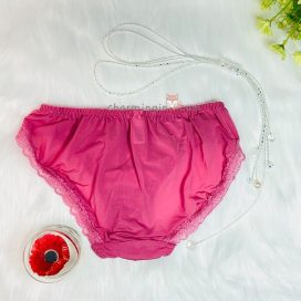 Quần lót thun lạnh ren nơ thời trang size M - QLTL0013