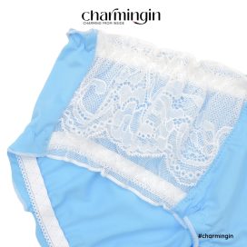 [FORM RỘNG] Quần lót thun 4 chiều siêu mềm mịn phối ren dễ thương size XL (4L) - QLTL0015