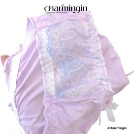 [FORM RỘNG] Quần lót thun 4 chiều siêu mềm mịn phối ren dễ thương size XL (4L) - QLTL0015