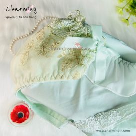 Quần lót thun lạnh ren nơ dễ thương lưng co giãn size M-L - QLTL0016