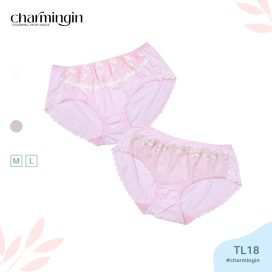 [FORM RỘNG] Quần lót thun lạnh ren hoa lưng bản to sang trọng size M, L - QLTL0018