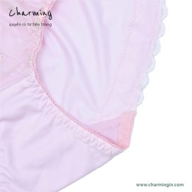 [FORM RỘNG] Quần lót thun lạnh ren hoa lưng bản to sang trọng size M, L - QLTL0018