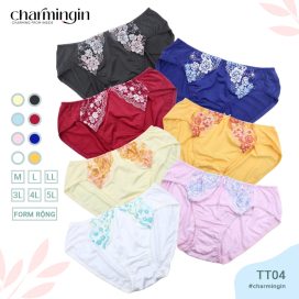 [ĐỦ SIZE] Quần lót ren thun 4 chiều mềm mịn cao cấp lưng bản to size lớn M, L, LL, 3L, 4L, 5L, 6L, 7L - QLTT0004