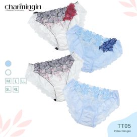 [FORM RỘNG] Quần lót ren thun siêu mịn sang trọng quý phái đủ size M, L, LL, 3L, 4L - QLTT0005