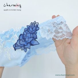 [FORM RỘNG] Quần lót ren thun siêu mịn sang trọng quý phái đủ size M, L, LL, 3L, 4L - QLTT0005