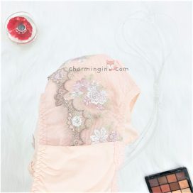 Quần lót thun lưng bản to ren hoa sang trọng size M - QLTT0013