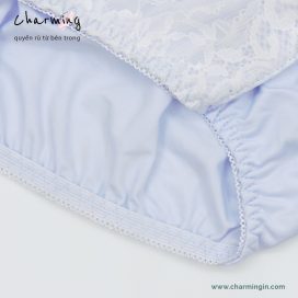 Quần lót thun bốn chiều bèo ren dễ thương 2 phong cách size M, L - QLTT0017
