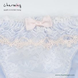 Quần lót thun bốn chiều bèo ren dễ thương 2 phong cách size M, L - QLTT0017