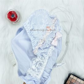 Quần lót thun bốn chiều bèo ren dễ thương 2 phong cách size M, L - QLTT0017