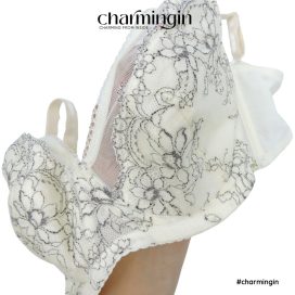 [SIZE LỚN] Áo lót ren hoa cao cấp không mút size C80 - AL0003