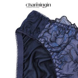 Quần lót dệt kim mềm mịn ren lưới hoa hồng thời trang size M, L - QLDK0013