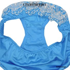 Quần lót dệt kim ren chéo thời trang size M, L - QLDK0014