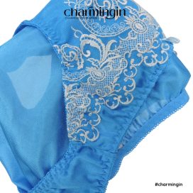 Quần lót dệt kim ren chéo thời trang size M, L - QLDK0014