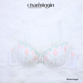 Áo lót cao cấp ren thêu hoa phong cách Nhật Bản size A65, A70, A75, B75, C75 - AL0005
