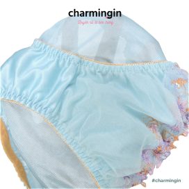 Quần lót dệt kim ren sang trọng size L- QLDK0019