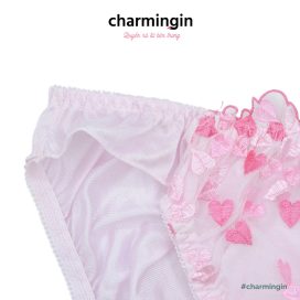 Quần lót dệt kim họa tiết lá bài lưng bèo co giãn size M, L - QLDK0023