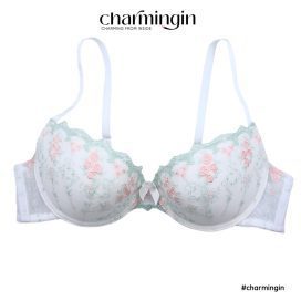Áo lót cao cấp ren thêu hoa phong cách Nhật Bản size A65, A70, A75, B75, C75 - AL0005