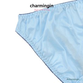 Quần lót dệt kim họa tiết lá bài lưng bèo co giãn size M, L - QLDK0023