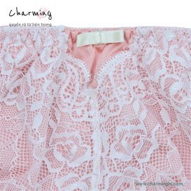 [CÓ SIZE LỚN] Quần lót dệt kim ren trước mềm mịn size M, LL, 3L, 4L, 5L - QLDK0030