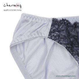 [CÓ SIZE LỚN] Quần lót dệt kim ren trước mềm mịn size M, LL, 3L, 4L, 5L - QLDK0030