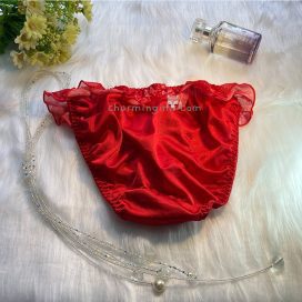 Quần lót dệt kim voan trước - QLDK0034
