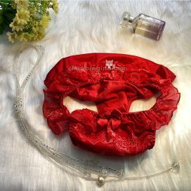 Quần lót dệt kim voan trước - QLDK0034