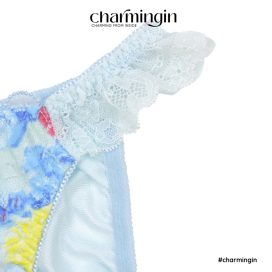 Quần lót dệt kim ren lưng co giãn size M - QLDK0038