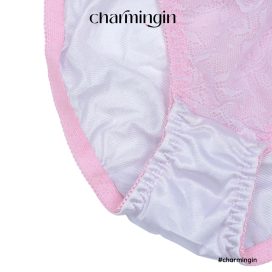 Quần lót dệt kim mềm mịn ren nơ trước - QLDK0041