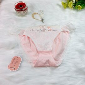 Bộ lót công chúa cotton dễ thương size B75 - BL0002