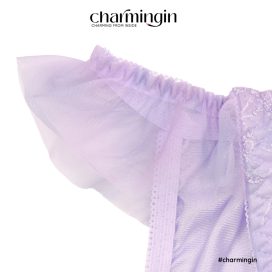[FORM RỘNG] Quần lót dệt kim thời trang màu pastel lưng voan co giãn size M, L, 3L, 4L - QLDK0048