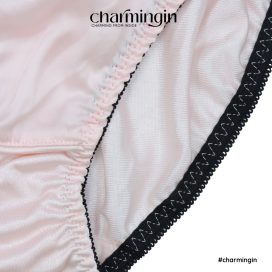 Quần lót dệt kim ren nơ lưng co giãn size M, L - QLDK0050